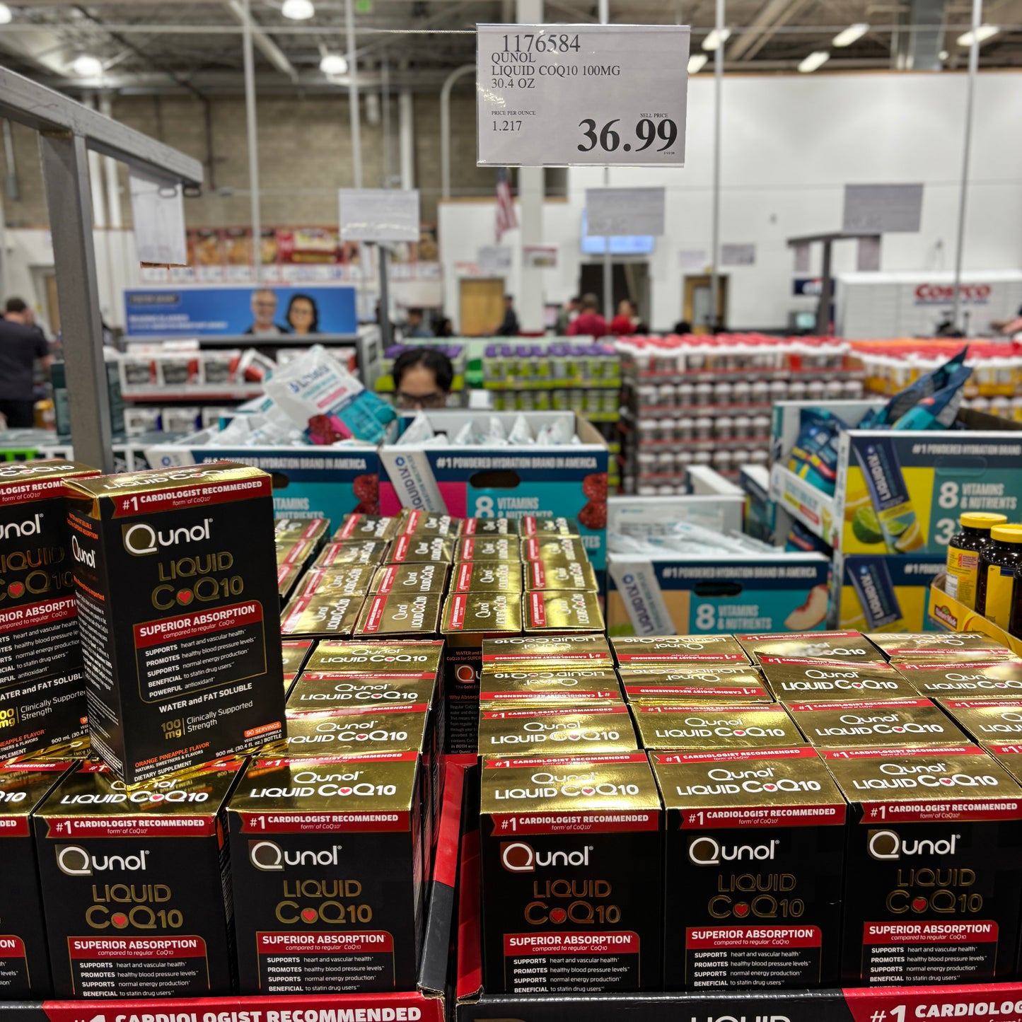 [미국직배송] 큐놀(Qunol) 리퀴드 코큐텐 CoQ10 100mg 고흡수 액상 900ml (얼바인 코스트코 정품)