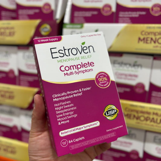 [미국직배송] 에스트로벤 컴플리트 갱년기 증상 완화 올인원 84정 (얼바인 코스트코 정품)